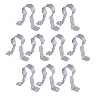 The Plumber's Choice 34 in. CPVC Stand Off Pipe Strap in Galvanized Steel (10-Pack) 34CPSSG-10