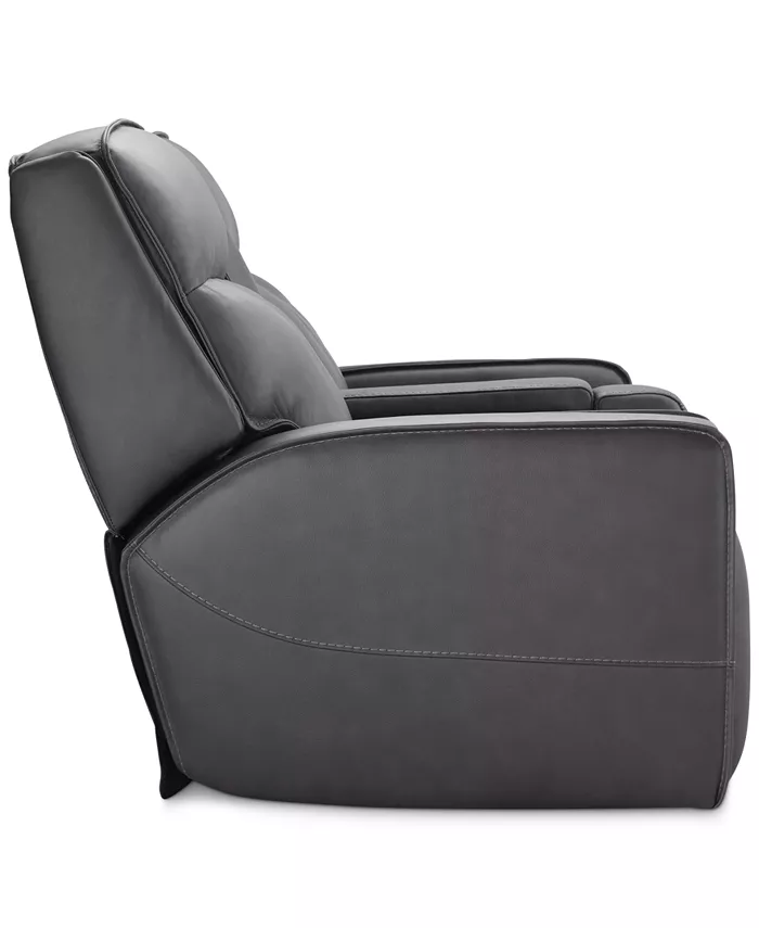 Furniture Dextan Leather 3-Pc. Sofa with 2 Power Recliners and 1 USB Console