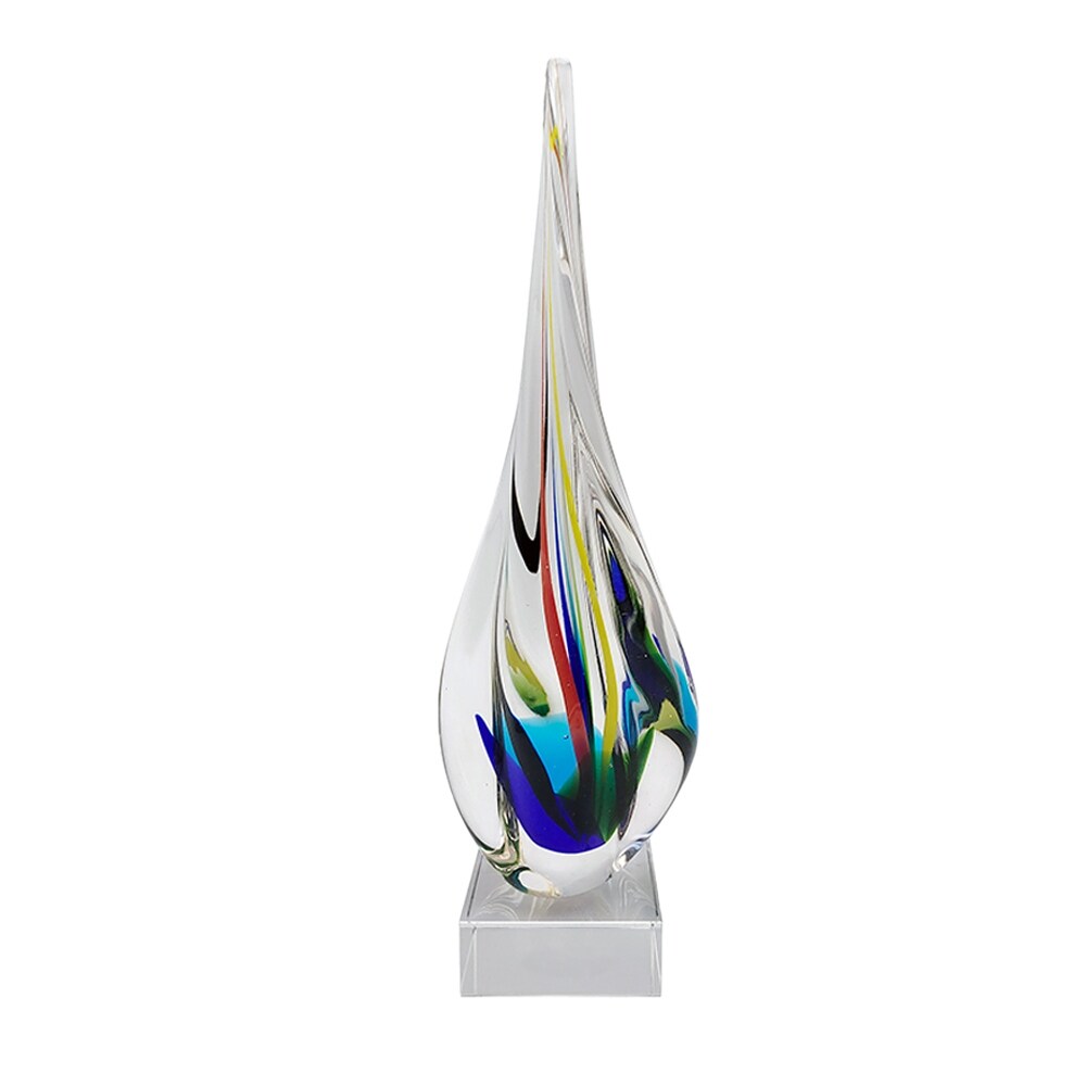 Cicero Handcrafted Art Glass Sculpture