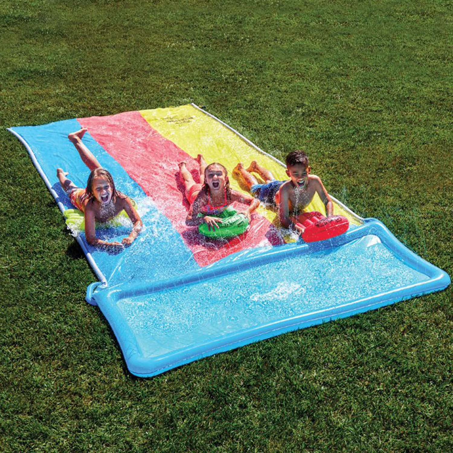 Wham-O 18 Foot Backyard and Lawn Hydroplane Triple XL Slip N Slide Outdoor Toy