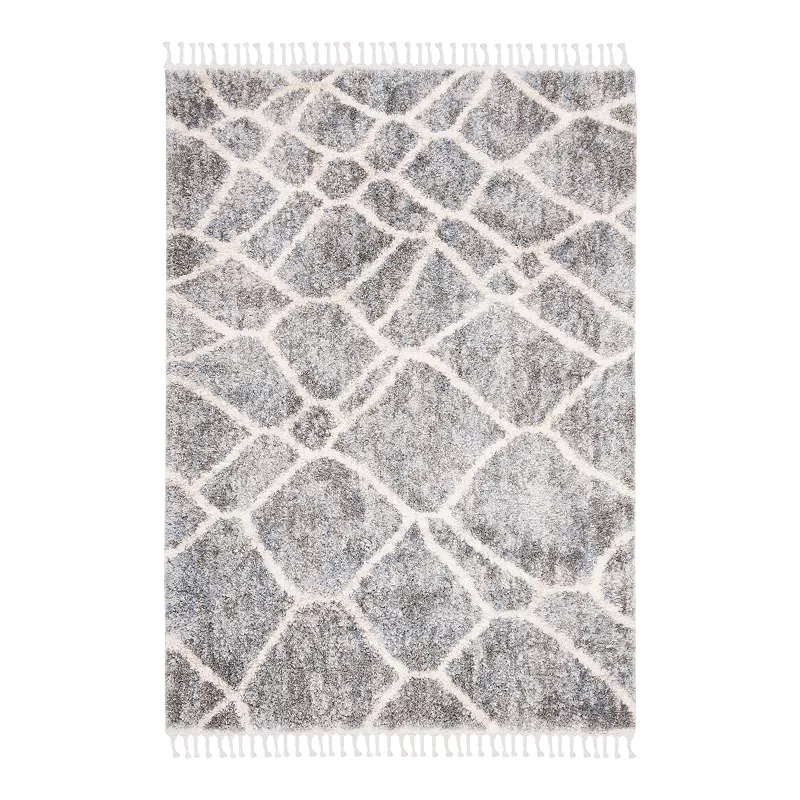 Safavieh Berber Cassandra Rug Gray/Cream