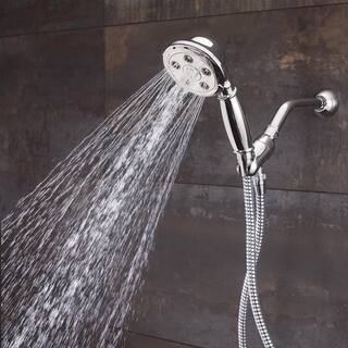 Speakman 3-Spray 4 in. Single Wall Mount Handheld Adjustable Shower Head in Polished Chrome VS-3011-E175