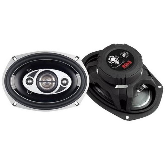 Boss P694c 6x9 inch 800 Watt 4 way Car Speakers And 2 Boss P654c 6 5 inch 400 Watt 4 way Car Coaxial Speakers