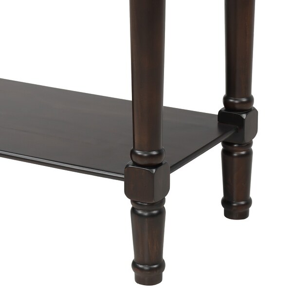 Copper Grove Colby 3-drawer Console Table with Bottom Shelf