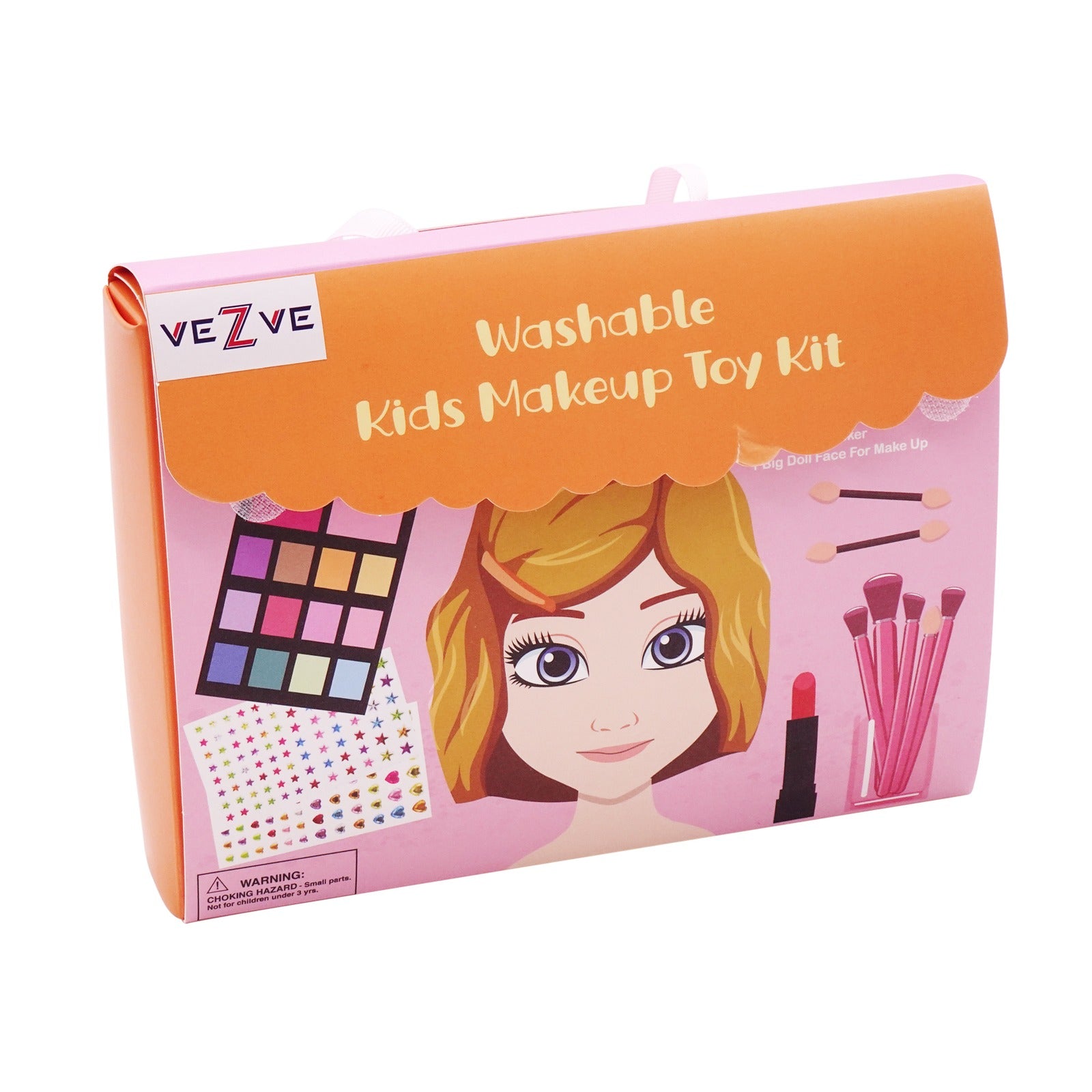 veZve Makeup Toy Kit Set for Kids Little Toddler Girls 3 Years Old and up