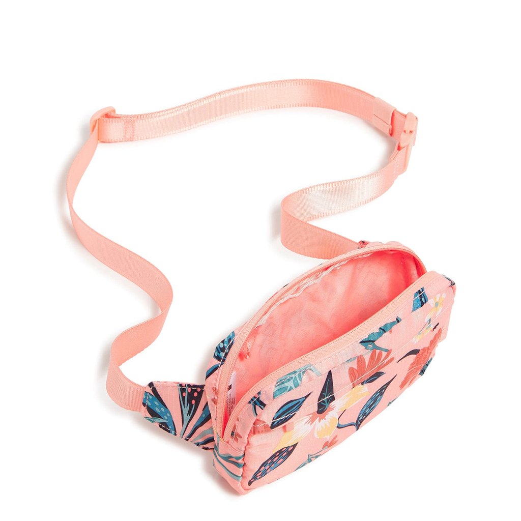 Vera Bradley  Mini Belt Bag in Paradise Bright Coral