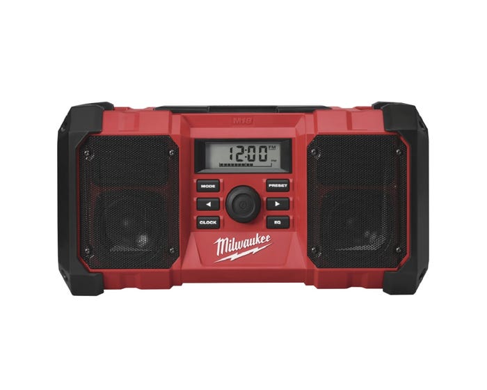 Milwaukee M18 18-Volt Lithium-Ion Cordless Jobsite Radio - 2890-20