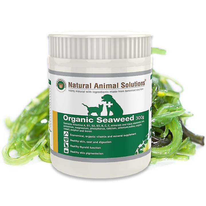 Natural Animal Solutions Organic Seaweed Supplement For Dogs， Cats， Horses and Other Livestock Animals