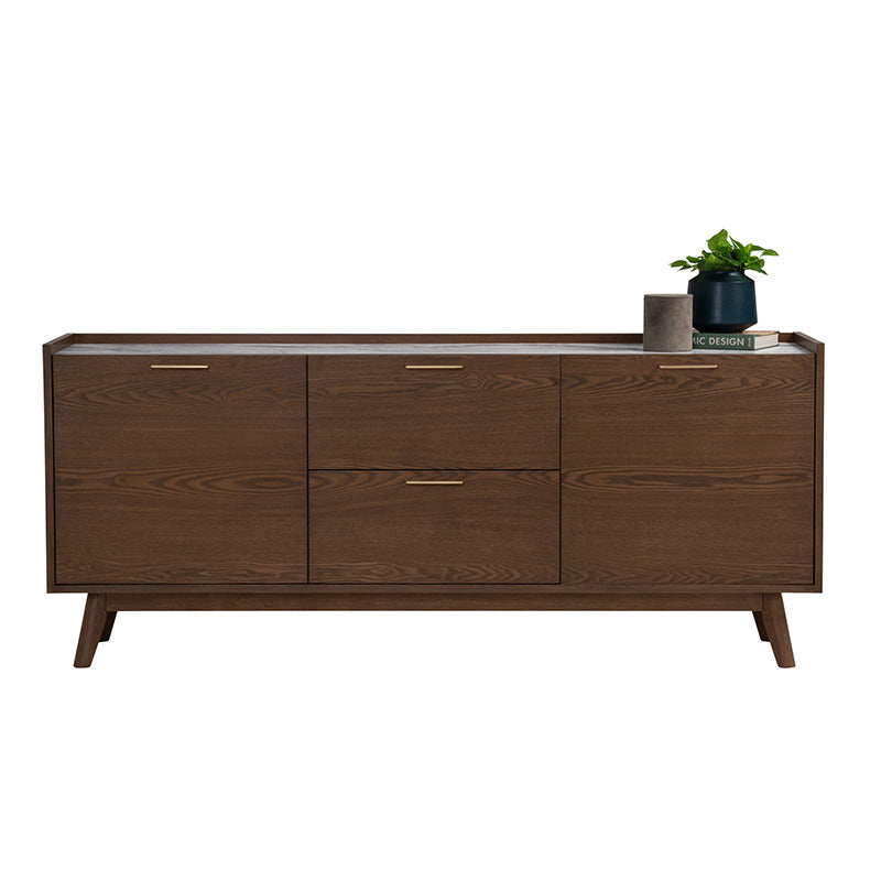 BREDA Sideboard Buffet 160cm - Walnut