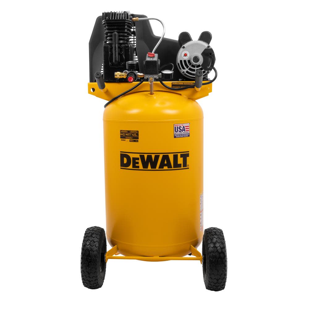 30-Gallon Portable 155-PSI Electric Vertical Air Compressor ;