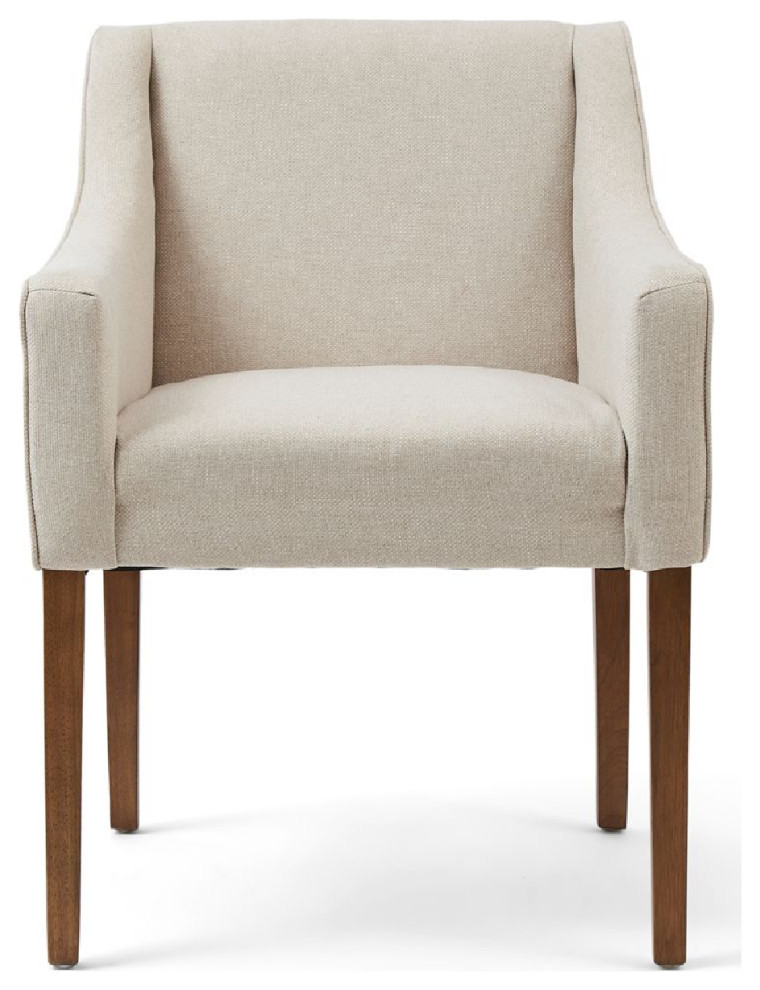 Modern Upholstered Dining Armchair  Rivi√®ra Maison Savile Row   Midcentury   Dining Chairs   by Oroa   Distinctive Furniture  Houzz