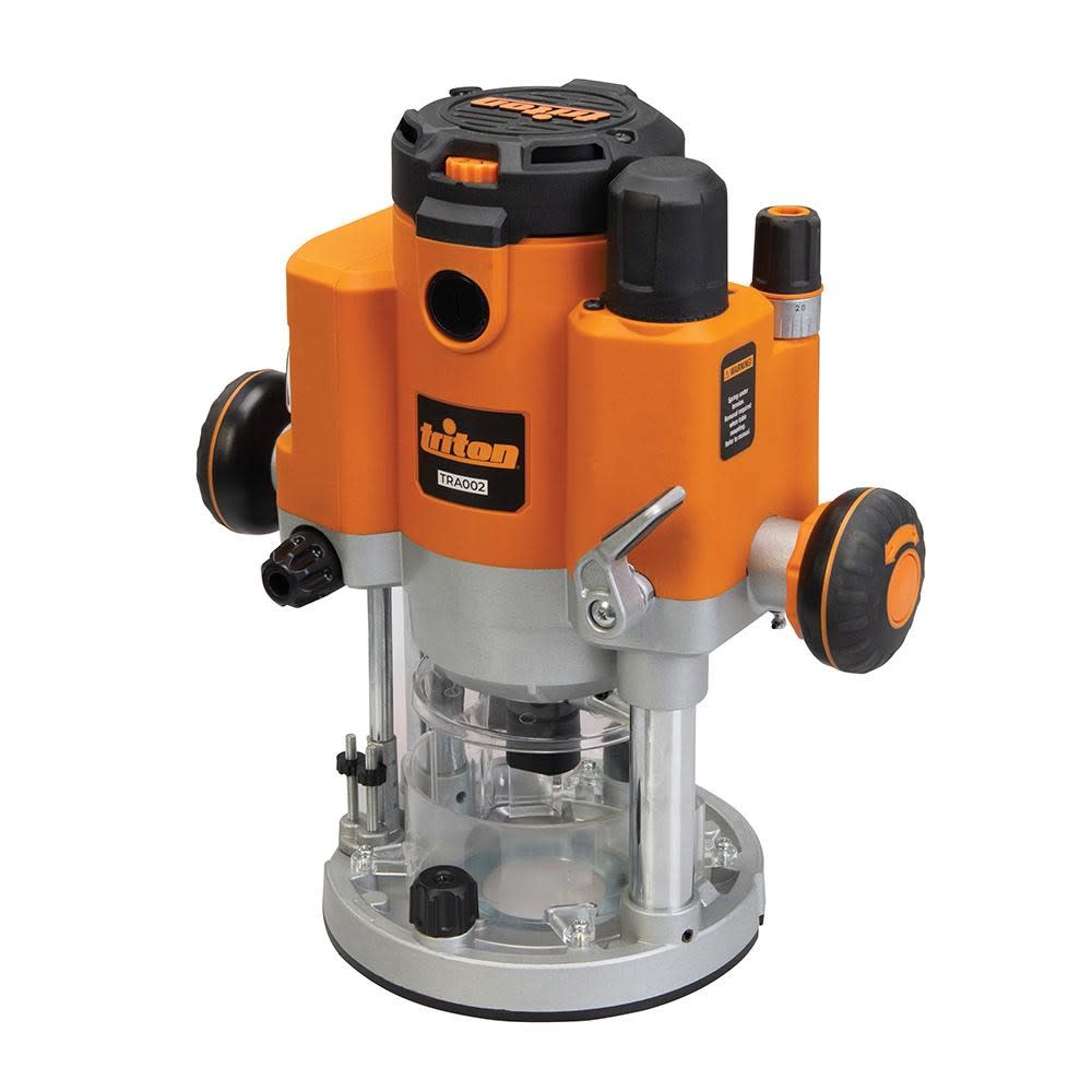 Triton TRA002 Precision Plunge Router 15A 3.25HP Dual Mode ;