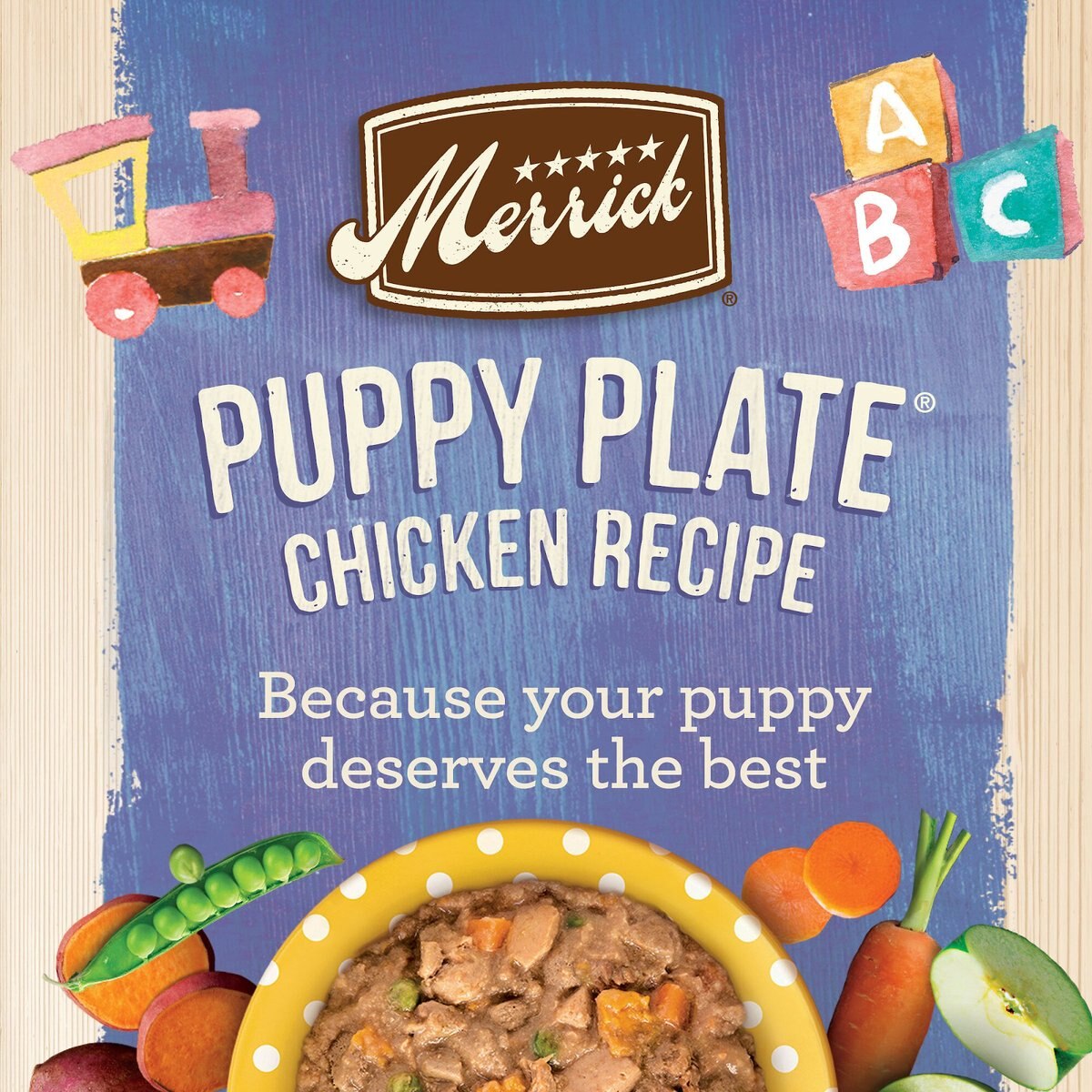 Merrick Grain-Free Puppy Plate Recipe Canned Dog Food