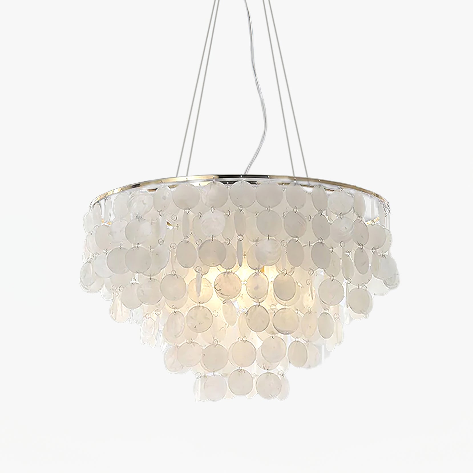 Shell Wind Chime Chandelier