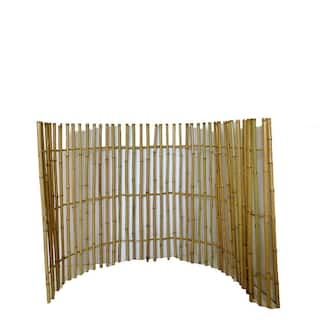 Master Garden Products 3 ft. H x 5 ft. L Bamboo Ornamental Fence OBF-36