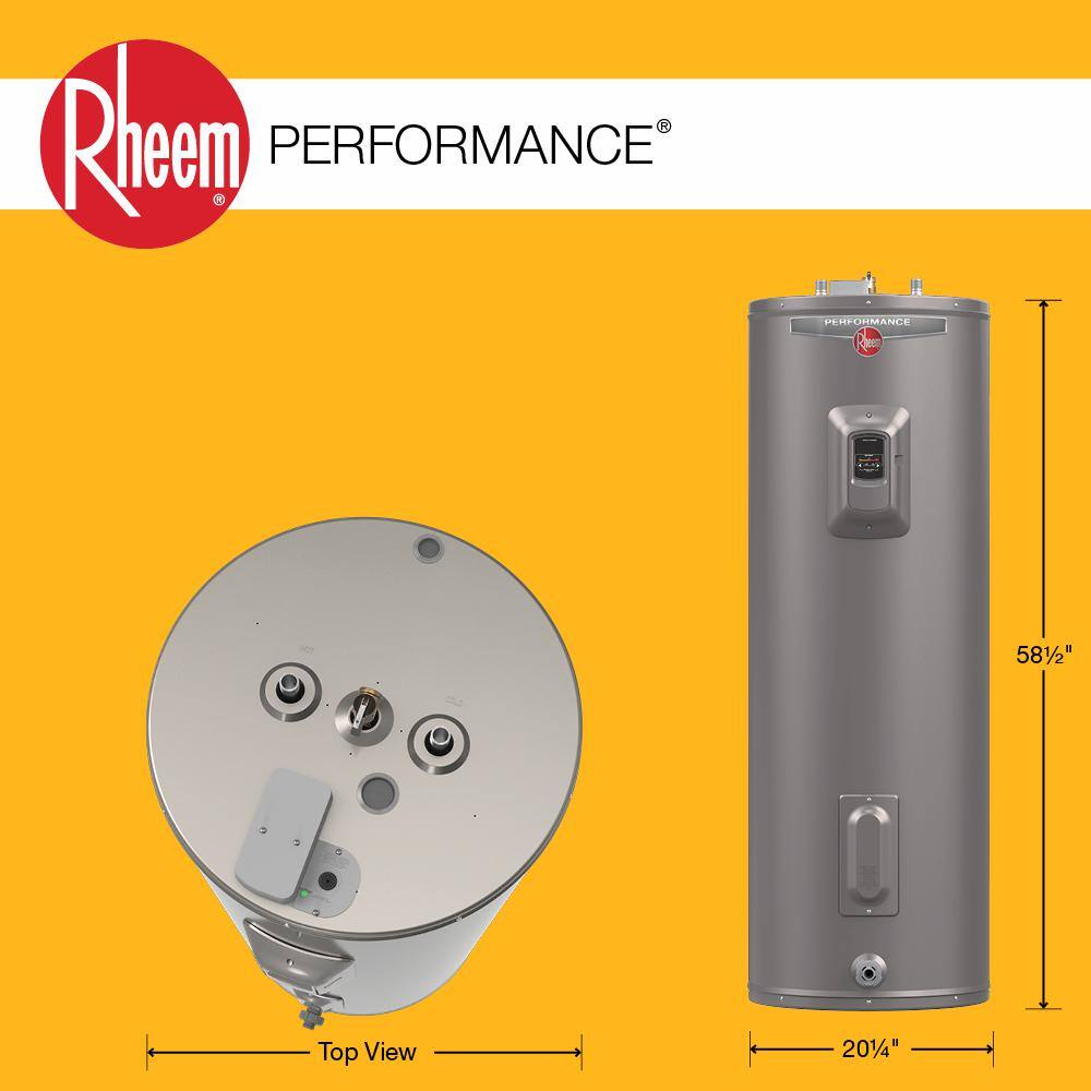 Rheem Performance 50 gal. Tall Electric Water Heater 6-Year 4500-Watt - WA OR Version XE50T06CG45U0