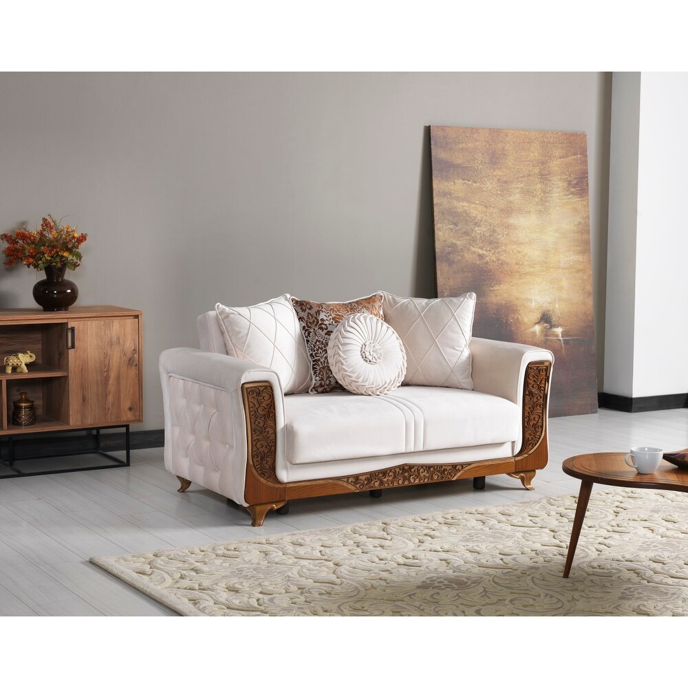 Onyx 3 piece Living Room Sofa  Loveseat and Chair set