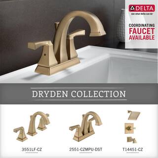 Delta Dryden 24 in. Towel Bar in Champagne Bronze 75124-CZ