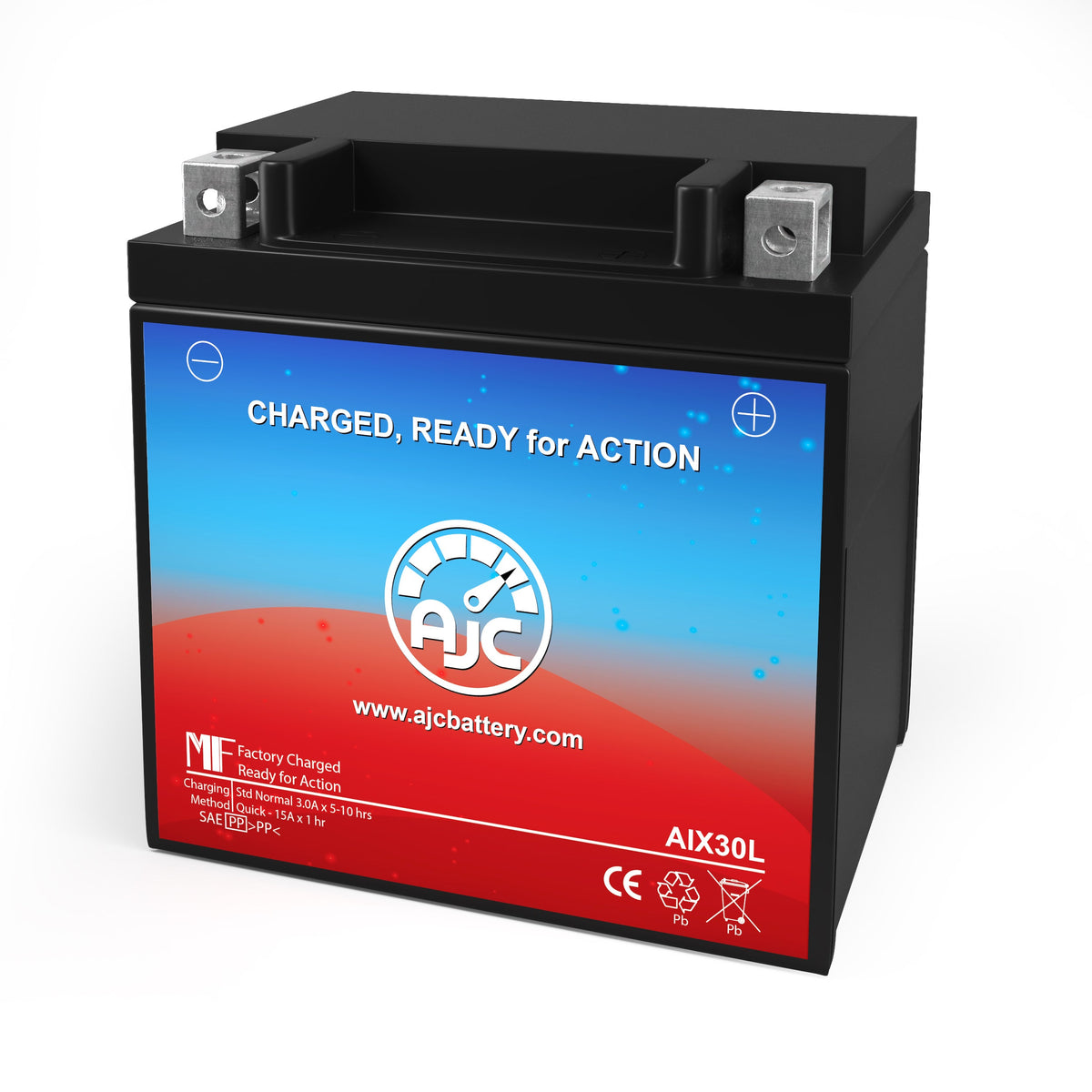 Apex APX30LBS Powersports Replacement Battery BatteryClerkcom Powersports