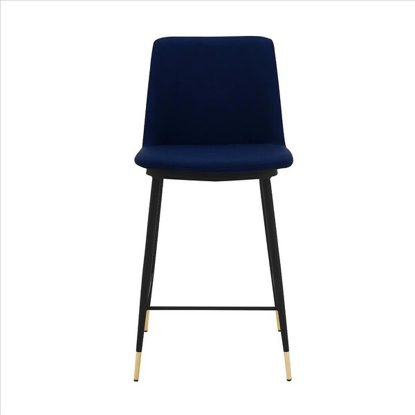 26 Inch Leatherette Seat Counter Height Barstool