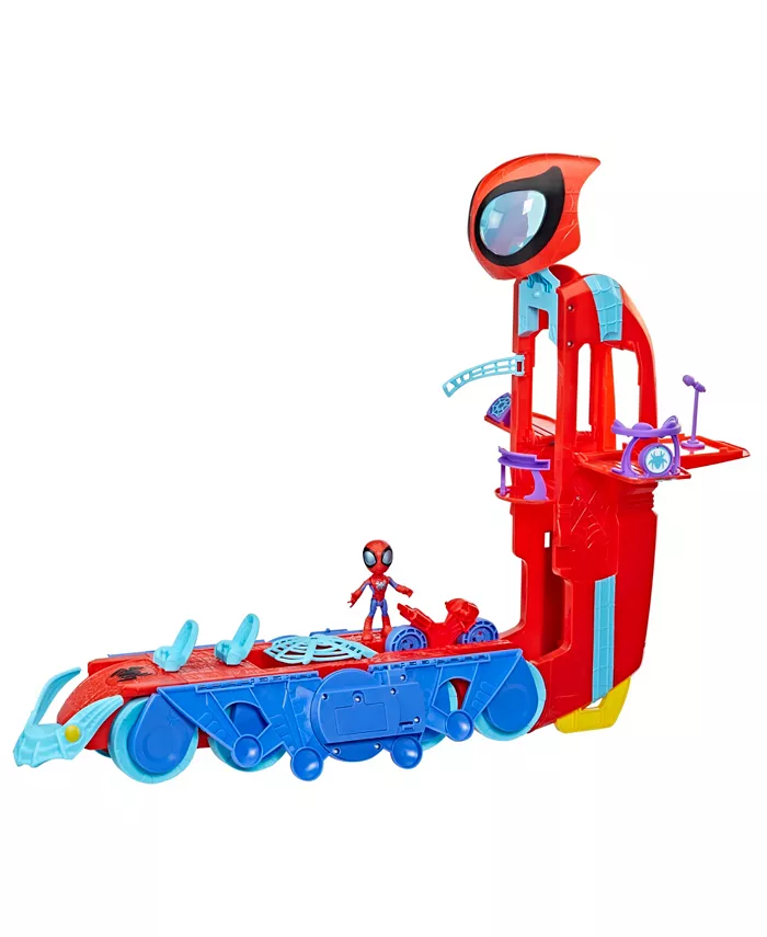 Spidey and His Amazing Friends Spider Crawl-R Play Set with Tower Mode