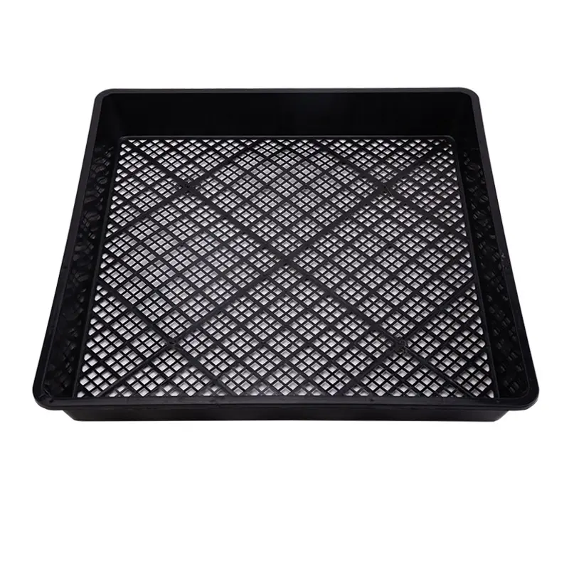 wholesale Modern Plastic Seedling Tray garden supplies square Plastic Trays For Plants