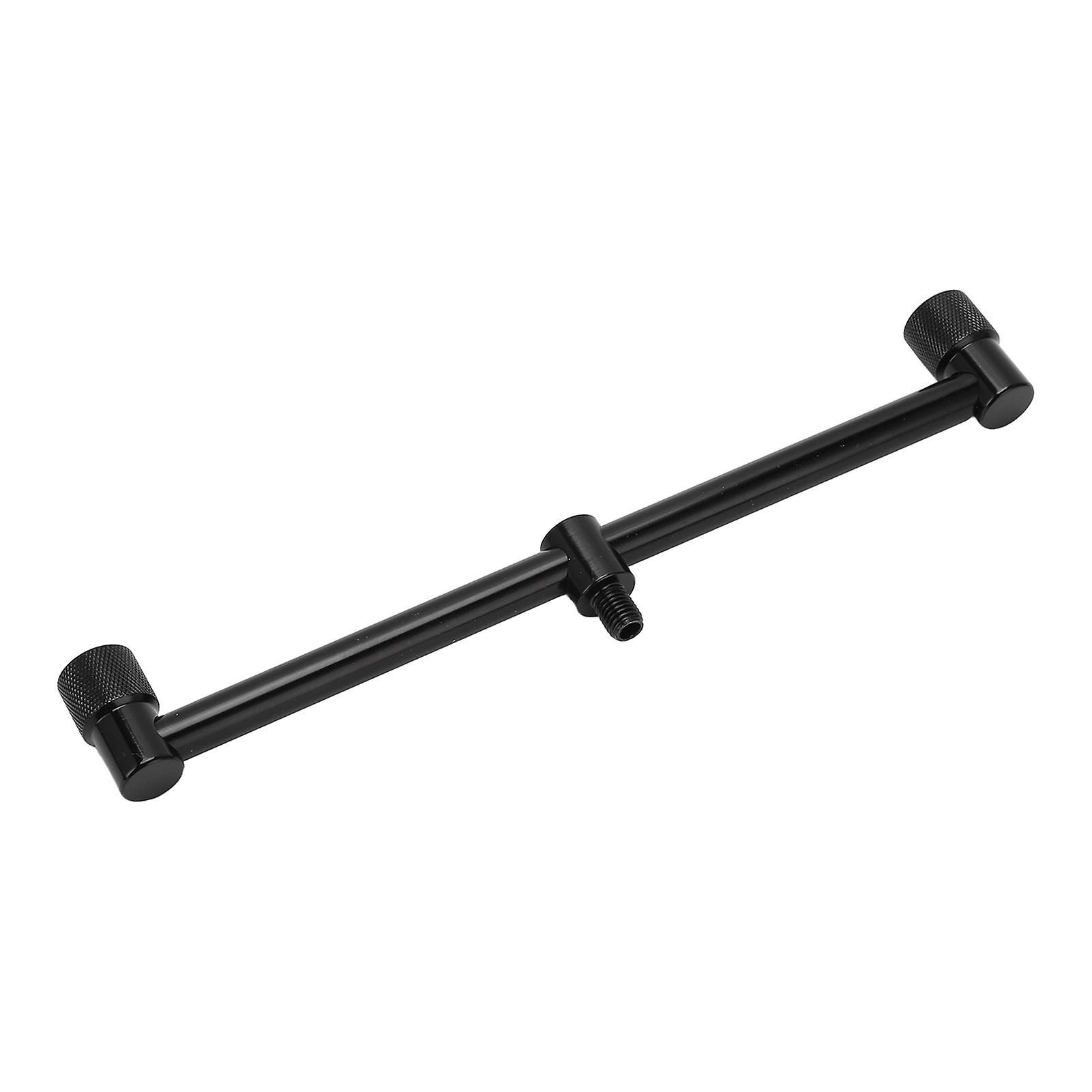 Fishing Rod Pod Stand Holder Aluminium Alloy Fishing Pole Pod Stand Crossbar Bracket2 Heads 25cm