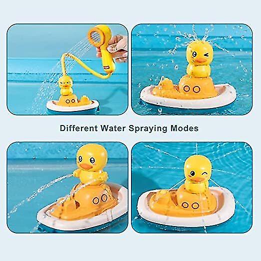 Duckling Water Spray Toy Electric Water Sprinkler Bath Toy