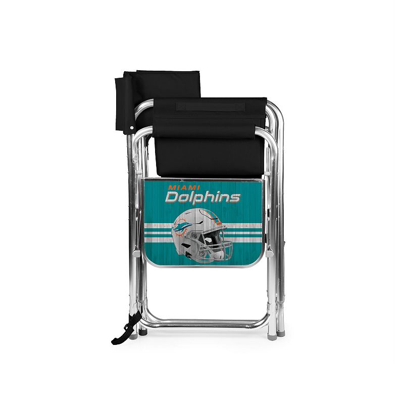 NFL Miami Dolphins Sports Chair with Side Table