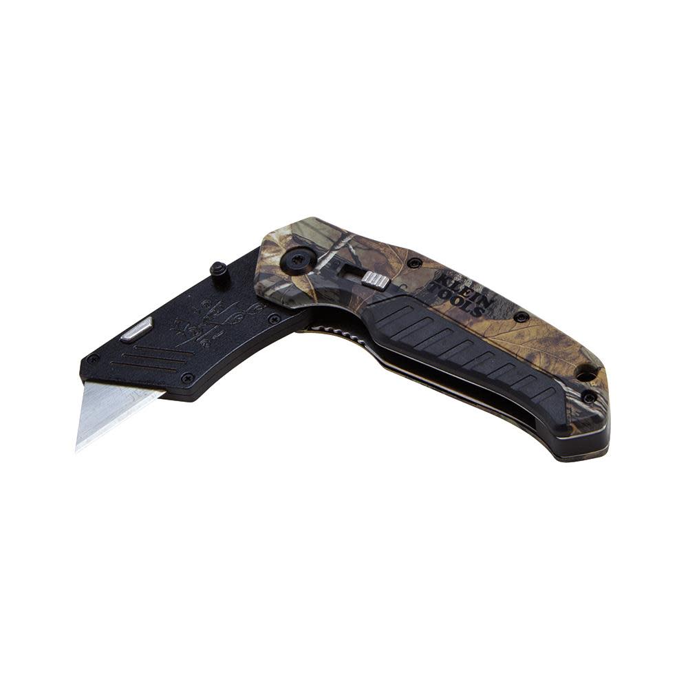 Folding Utility Knife， Camo ;