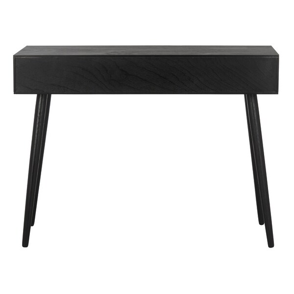 SAFAVIEH Albus Black 3-drawer Console Table - 41.8