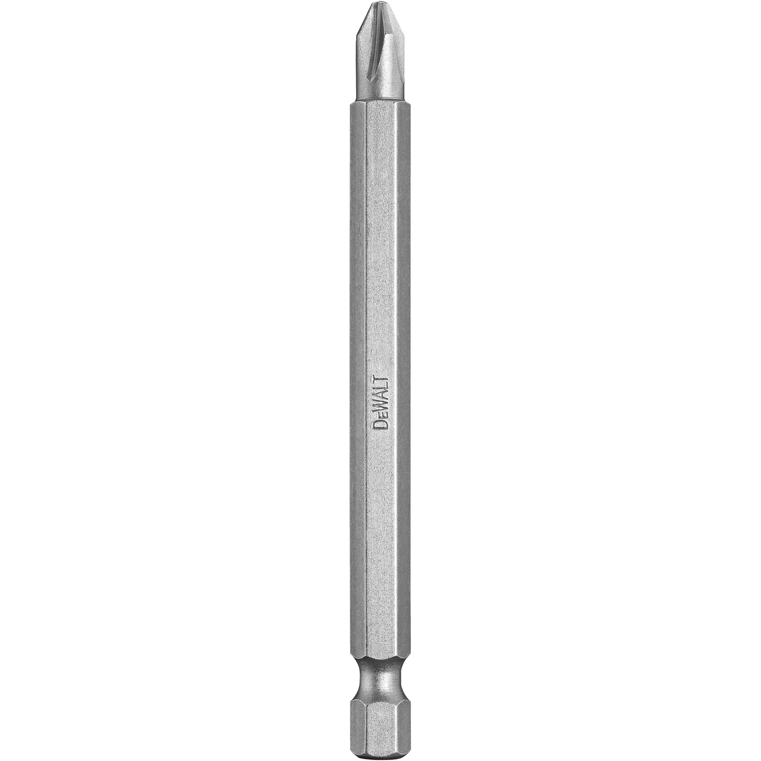 DW Phillips #1 X 3-1/2 in. L Power Bit Heat-Treated Steel 1 pc