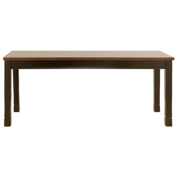 Owingsville Large Dining Room Bench Black/Brown Owingsville Large Dining Room Bench Black/Brown