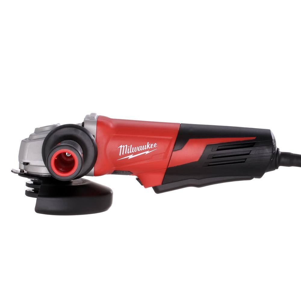 MW 13 Amp 6 in. Small Angle Grinder with Paddle Lock-On Switch 6161-30