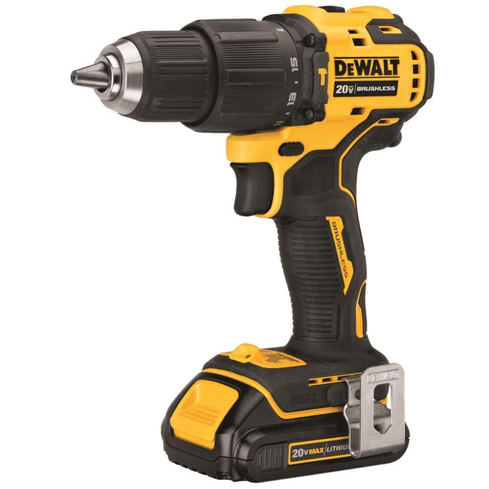 DEWALT ATOMIC 20V MAX 1/2" Hammer Drill/Driver & Reciprocating Saw Kit Bundle DCD709C2-DCS380B from DEWALT