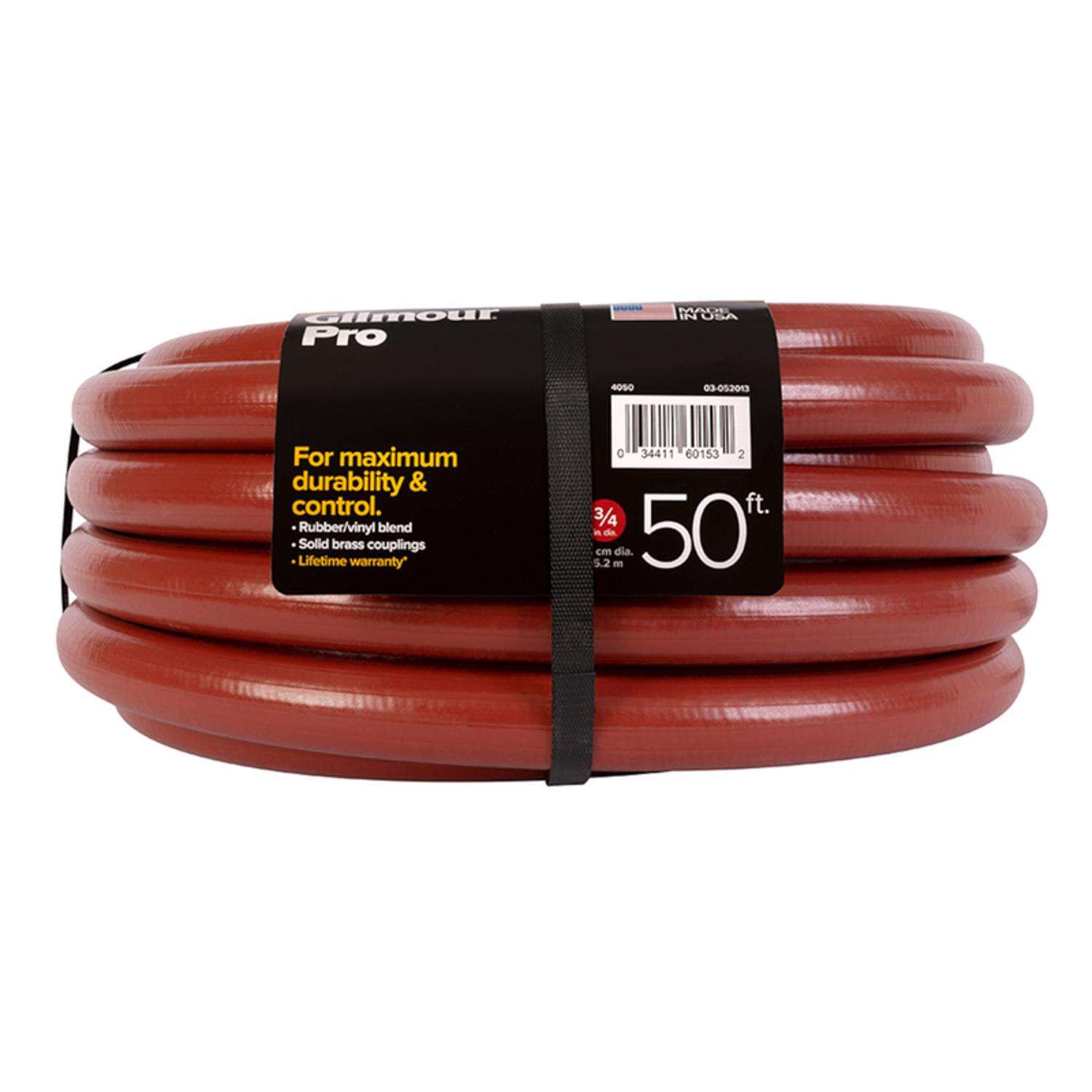 Gilmour 3/4 in. D X 50 ft. L Heavy Duty Professional Grade Commercial Grade Hose