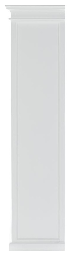 Classic White Bookcase With 5 Shelves  The Versatile Display Piece  Belen Kox   Contemporary   Bookcases   by BisonOffice  Houzz