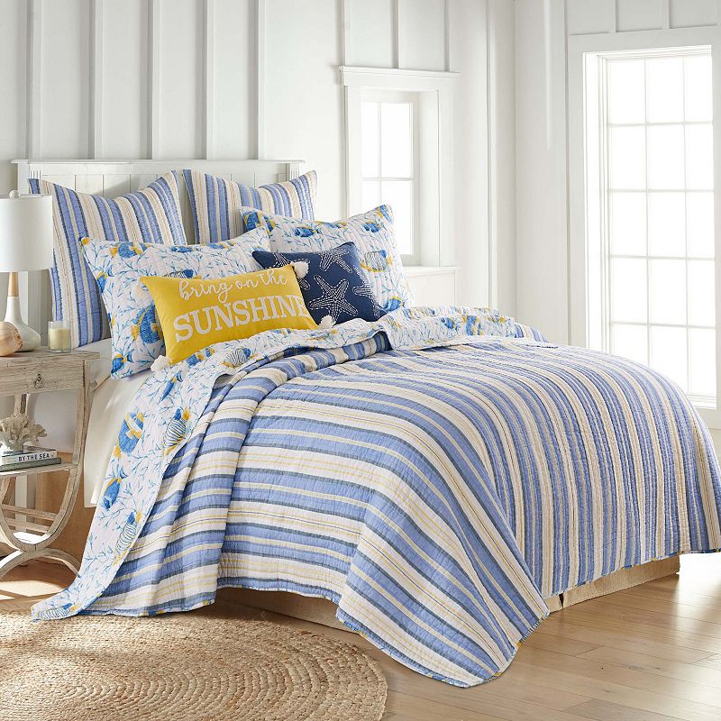 Levtex Home Tropical Sea Quilt Set with Shams