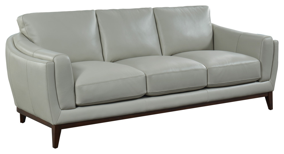 Rio Top Grain Leather Sofa   Transitional   Sofas   by Hello Sofa Home  Houzz