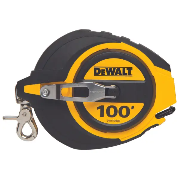 DEWALT 100' Closed Case Long Tape Measure