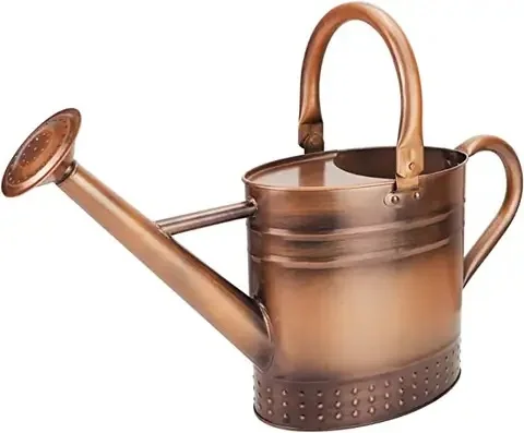 New design High Premium Quality Garden Tools round shape Mini Water Can Safety Health Metal Watering Can wholesale price