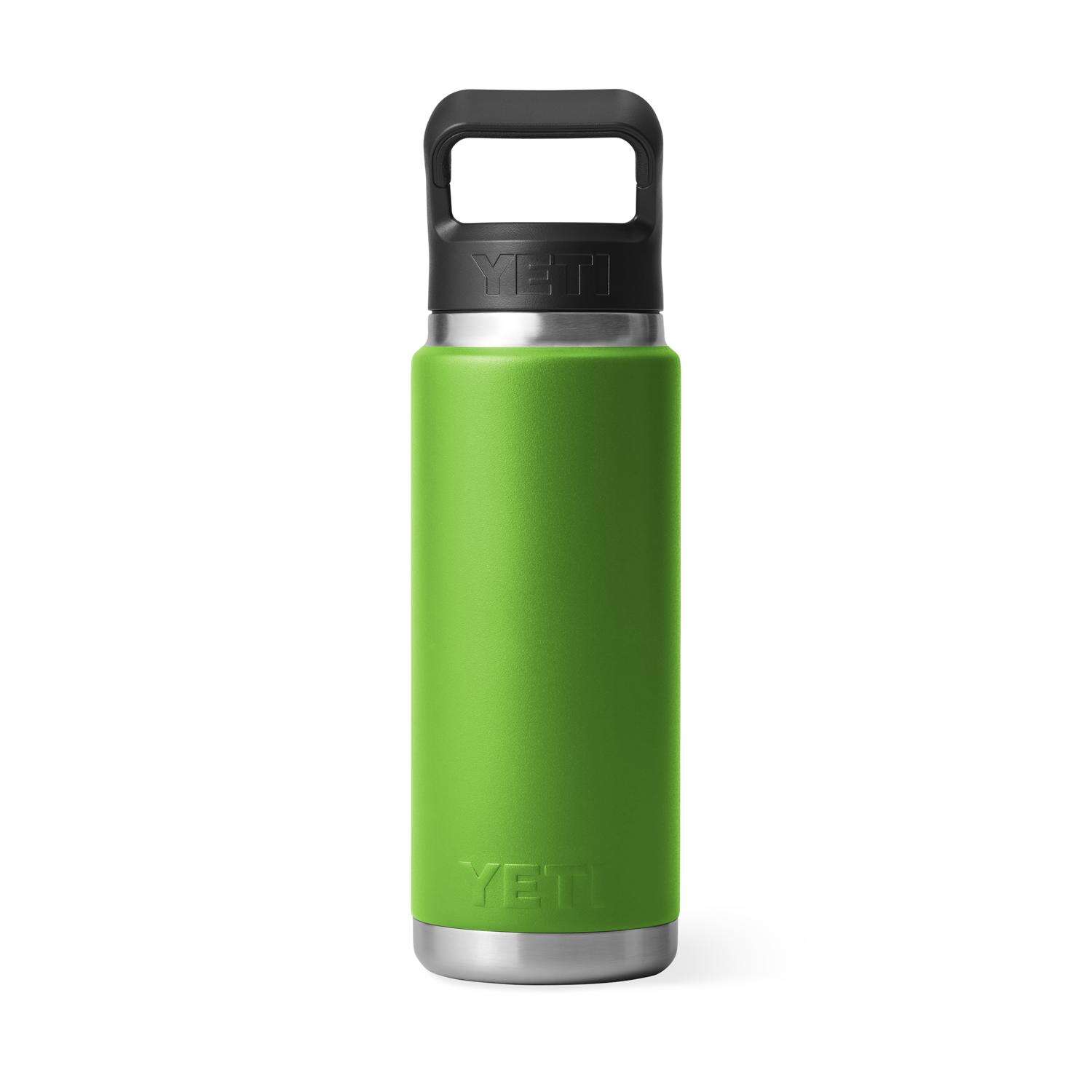 YETI Rambler 26 oz Canopy Green BPA Free Bottle with Straw Cap