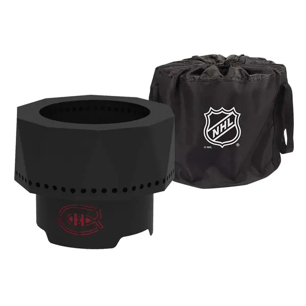 Blue Sky Montreal Canadiens Ridge Smokeless Fire Pit