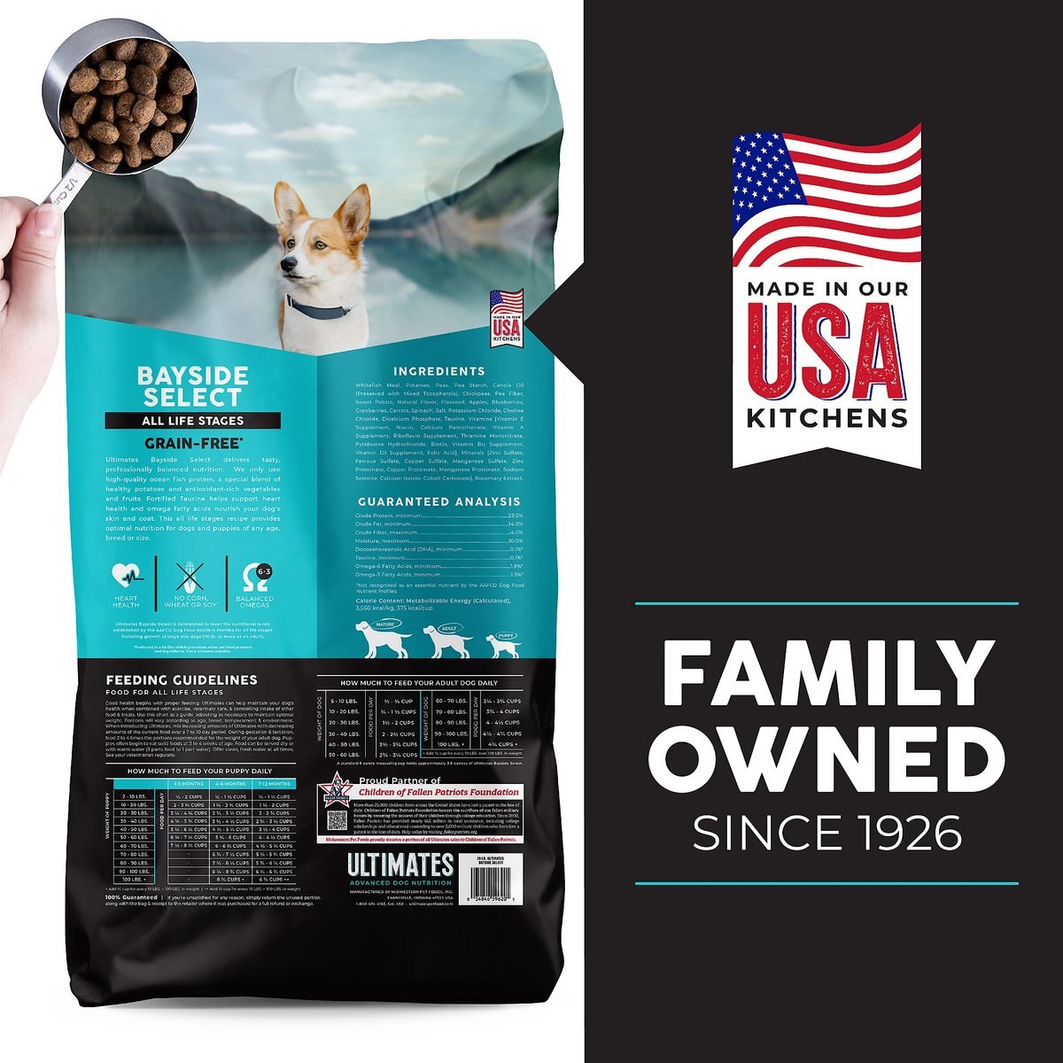 Ultimates Bayside Select Fish and Potato Grain-Free Dry Dog Food