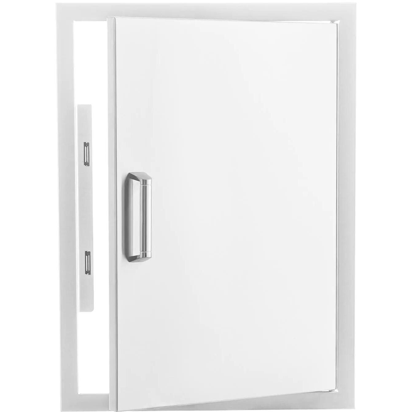 Signature 21-Inch Stainless Steel Reversible Single Access Door