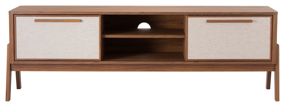 Heaton Low TV Stand   Midcentury   Entertainment Centers And Tv Stands   by New Pacific Direct Inc.  Houzz