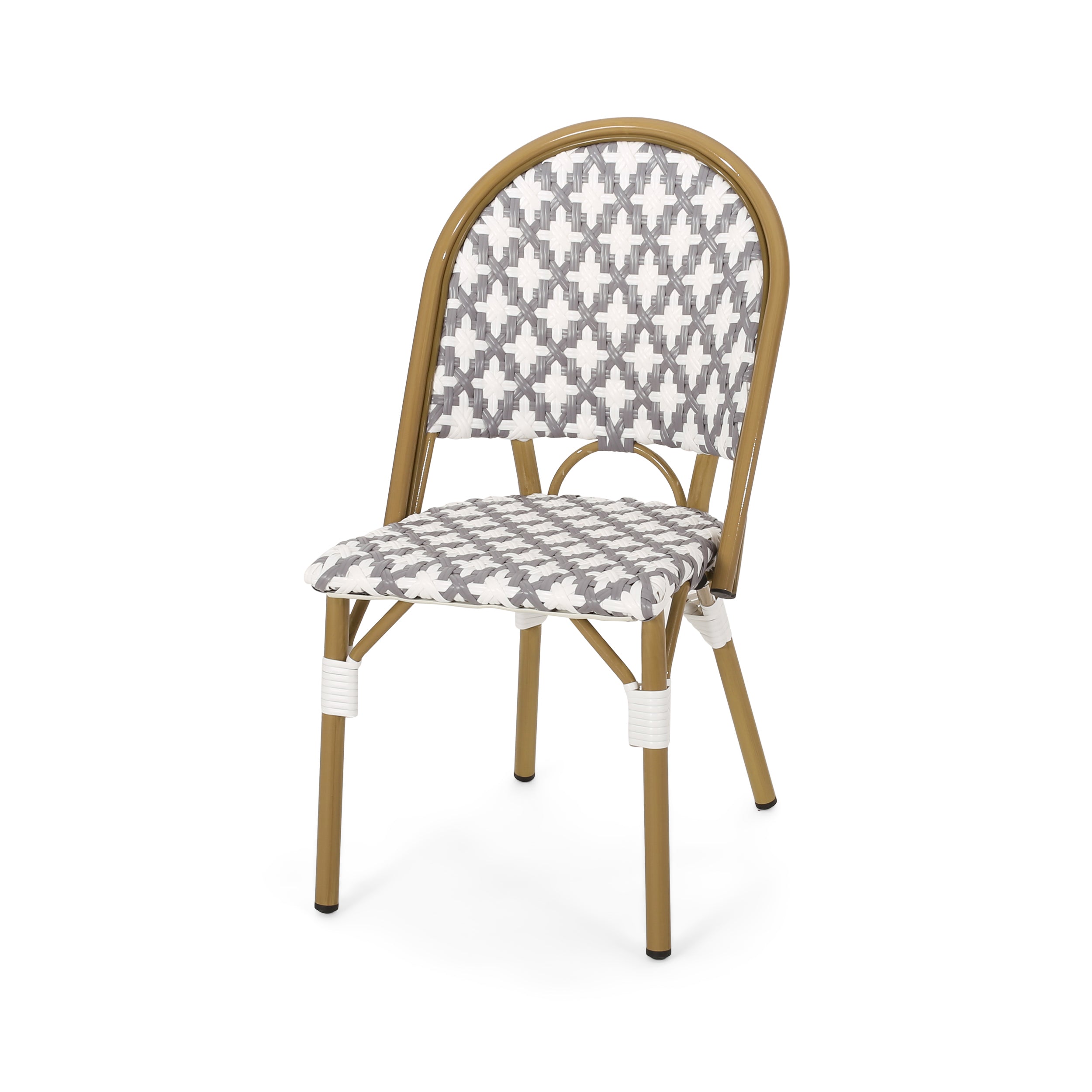 Jordy Outdoor French Bistro Chair (Set of 2)