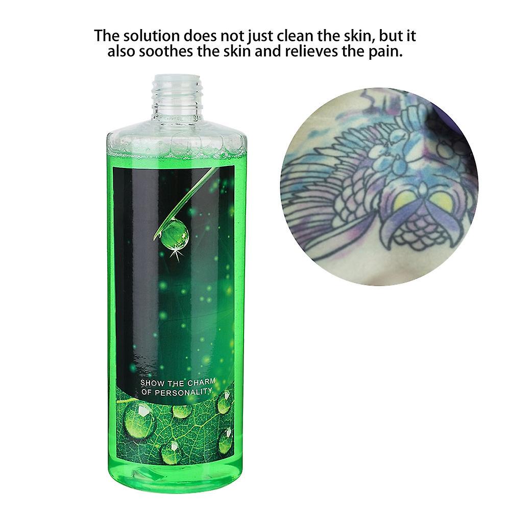 500ml Green Soap Tattoo Cleansing Soothing Solution Skin Clean Tattoo Relieve Accessory