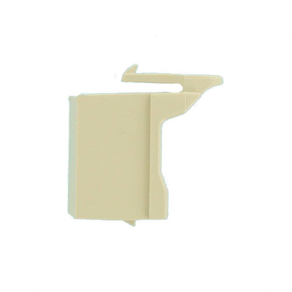 Leviton QuickPort Blank Inserts Ivory (10-Pack) 41084-BI