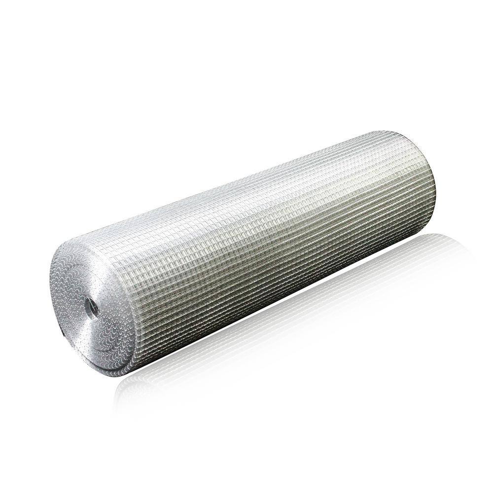 Runesay 36 in. x 100 ft. Iron Hardware Cloth Welded Cage Wire Chicken Fence mesh Rolls Square Chicken Wire Netting Raised CAGEPOIUYTR04